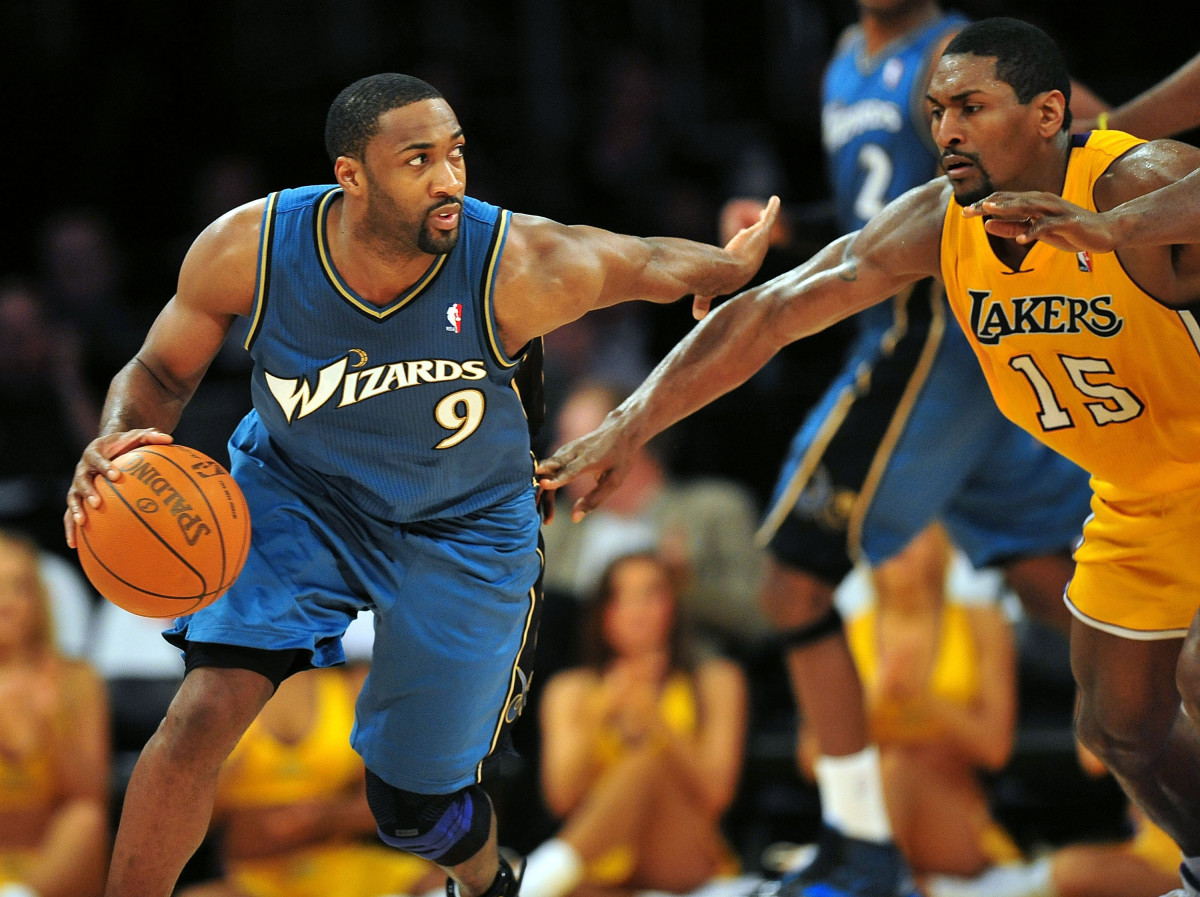 Arenas and Ron Artest